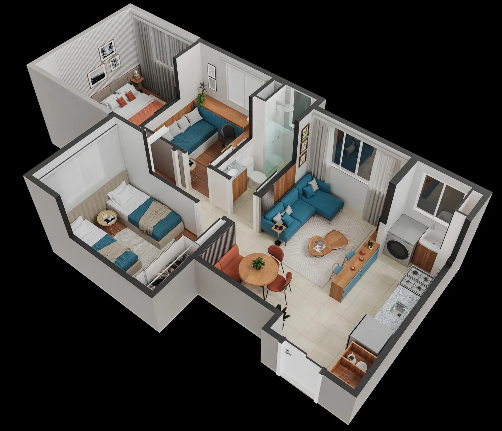Solo Residencial, planta 1