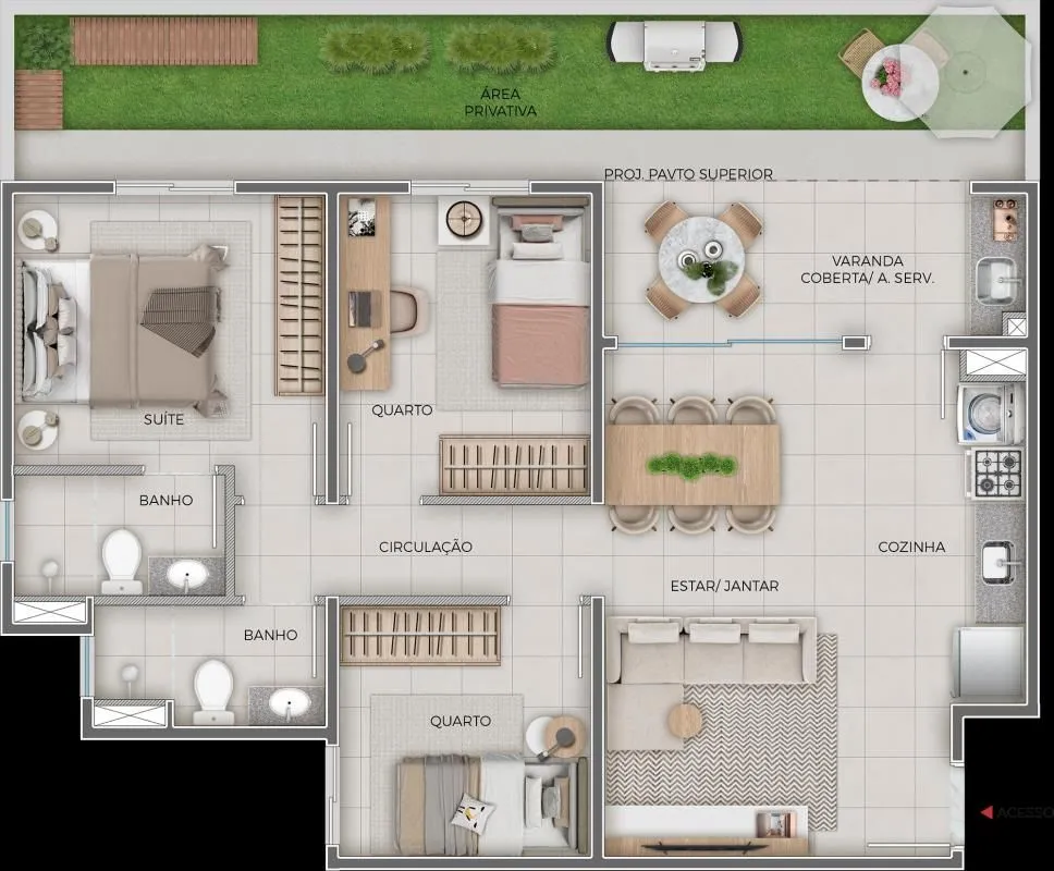 Elo Paradise, planta 3